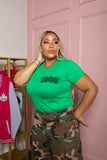 AKA Green 1908 Monochromatic Tee Shirt