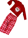 Red Santa’s Crew PJ Set- Sample Sale