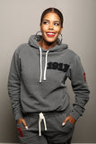 ΔΣΘ Black 1913 Monochromatic Hoodie