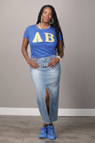 ΣΓΡ Custom Chapter Tee Blue Tee Shirt