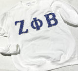 ΖΦΒ Custom Chapter Pearl Embellished Sweatshirt