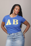 ΣΓΡ Custom Chapter Tee Blue Tee Shirt