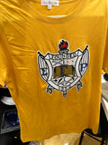 ΣΓΡ Gold Sequin Shield Tee Shirt