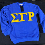 ΣΓΡ Rhoyal Blue Colorblock Sweatshirt