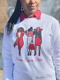 Delta Sigma Theta Sorority, Inc. Sister Sister Sweatshirt