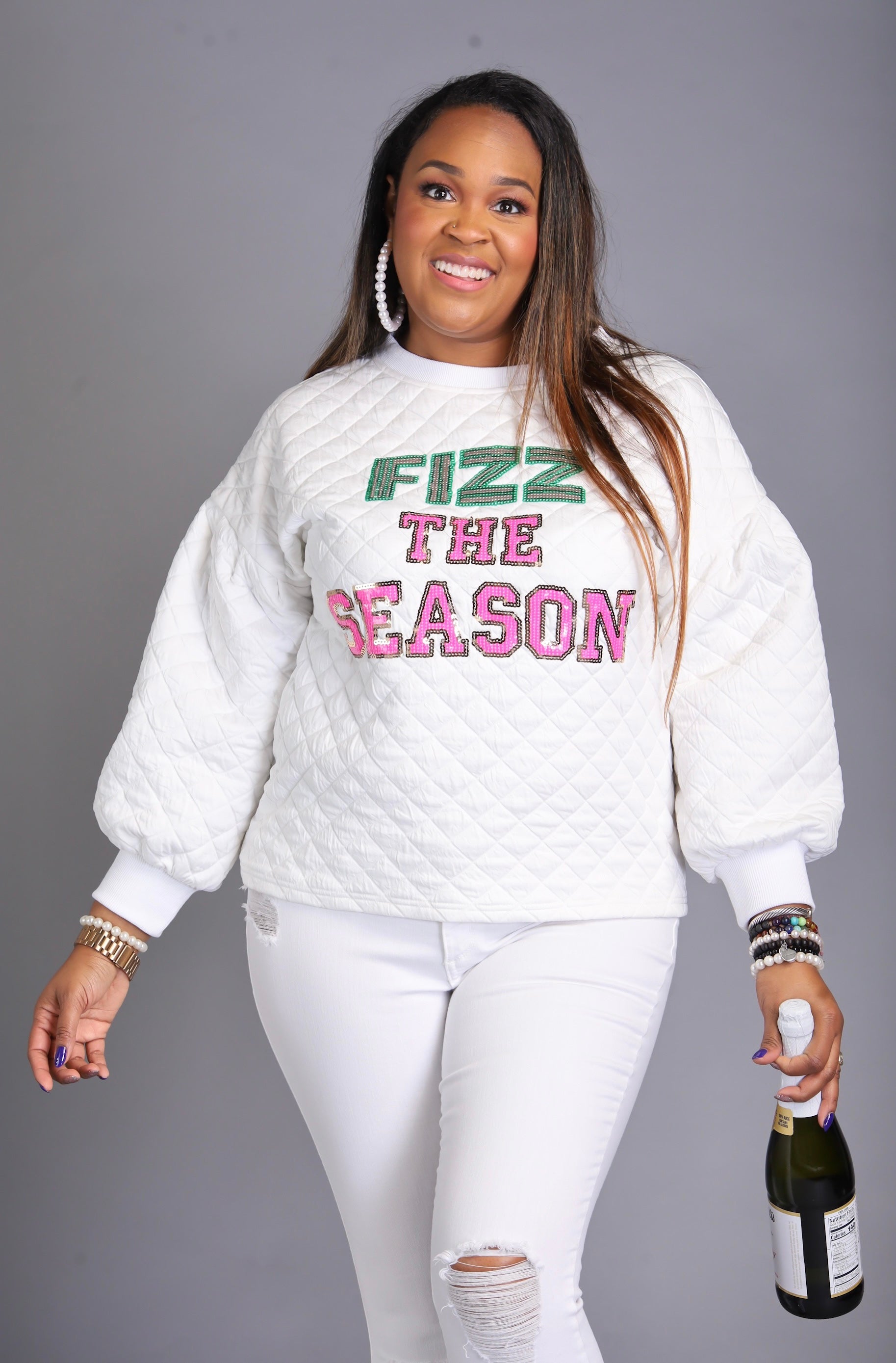 AKA, "Fizz the Season" Sweatshirt