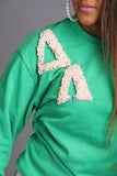 AKA Custom Chapter Pearl Embellished Sweatshirt