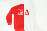 ΔΣΘ Custom Chapter Colorblock Sweatshirt