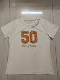 AKA 50 Golden Soror® Pearl Embellished Tee Shirt