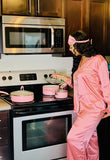 Alpha Kappa Alpha Sorority, Inc. Pretty Luxe 4 Piece Silk Pajama Set
