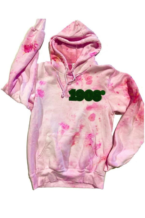 AKA Pink Hoodie to, "TIE DYE" for!